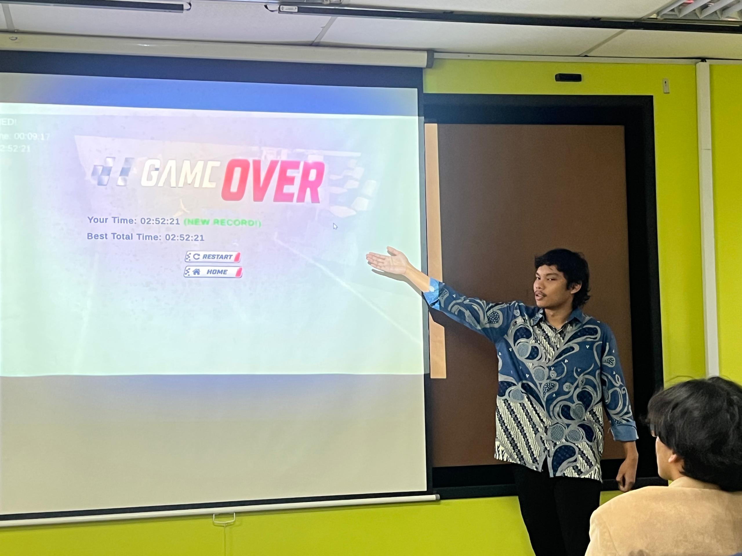 Group presentation leader