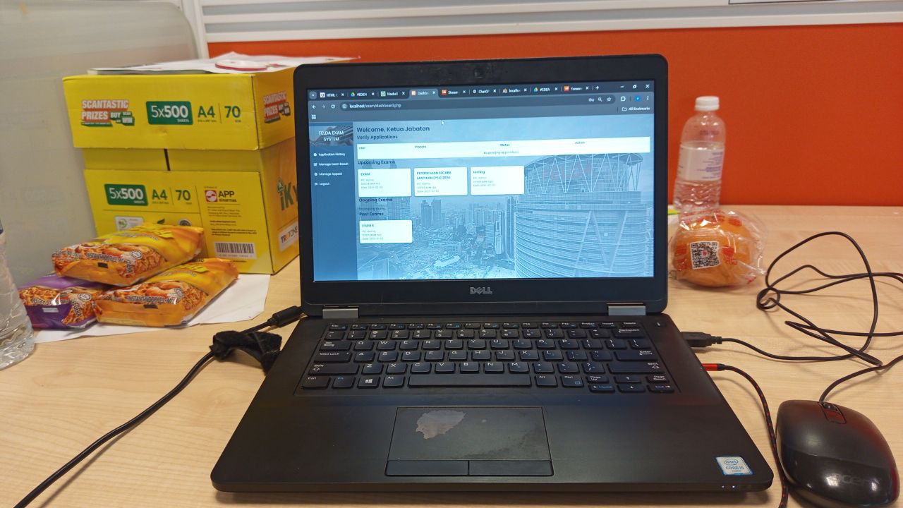 FELDA HR Exam System Development